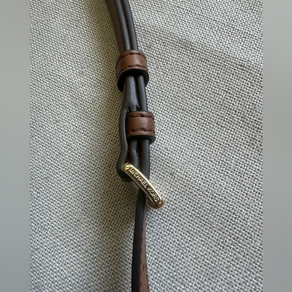 Michael Kors Lucie Saddle Crossbody Purse - Picture 10 of 10